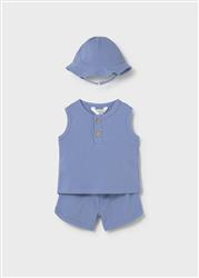 1294.33 Completo pantalone corto e cappello veliero