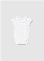 1730.10 Body collo volant bianco