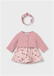 1821.03 Completo vestito 3 pezzi rosa