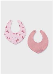 9073.34 Set 2 bavaglini rosa