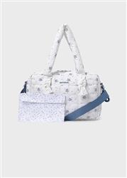 19085.96 Borsa stampata dusty blue