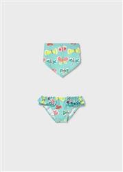 1657.78 Costume slip con bandana turchese