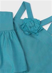 6208.53 Completo short fiore giada