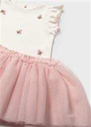 1933.46 Completo gonna tulle peonia