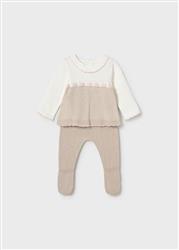 1594.12 Completo ghettina maglia tortora