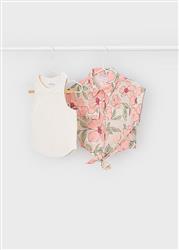 3196.59 Blusa 2 pezzi mandarino