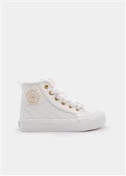 43718.73 Stivaletto tessuto bianco