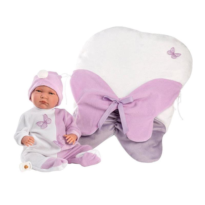 Tutina Lilla con Copertina 42cm
