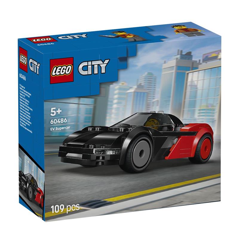 Lego 60486 City Great Vehicles Supercar Ev