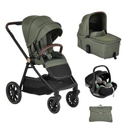 Trio Celebrity Deep Green con Car Seat Onyx Reclinabile grey