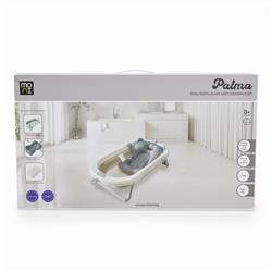 Set Bagnetto con Vaschetta Pieghevole Grey