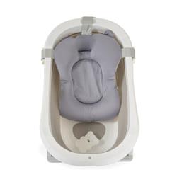 Set Bagnetto con Vaschetta Pieghevole Grey