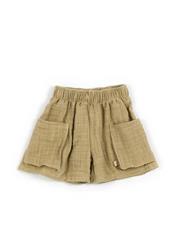 1137 Short con tasche mostarda