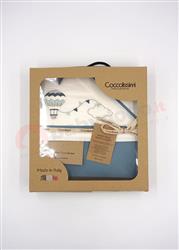 Balloon Set Lenzuola Carrozzina panna agave 90x120 3 pezzi