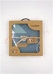Teddy Set Lenzuola Carrozzina panna agave 90x120 3 pezzi