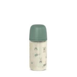Biberon Vetro Wonder Silicone Coniglio Verde 240ml