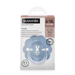 Succhietto Wonder Silicone Decorato Azzurro 6-18m