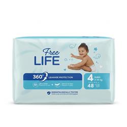 Pannolini Freelife Maxi 7-14kg x48