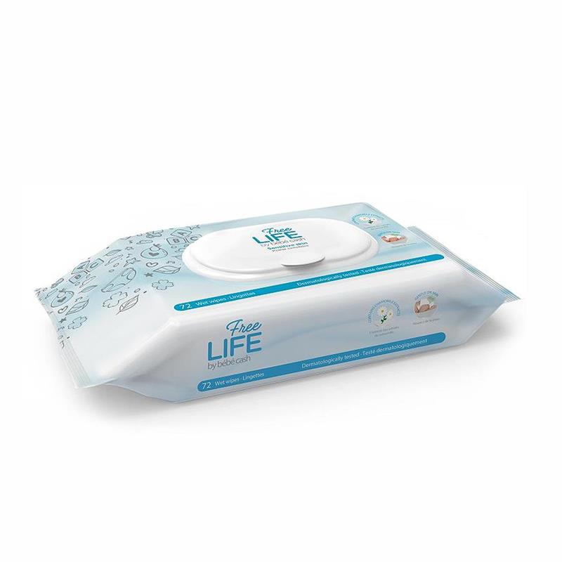 Salviettine Free Life 72 pezzi
