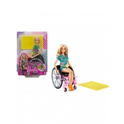 Barbie Fashionistas con sedia a rotelle
